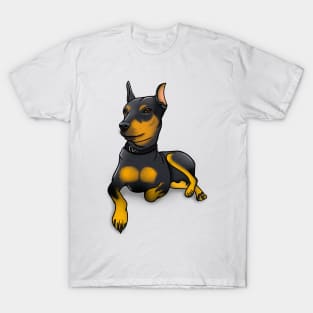 Proud Minature Pinscher (With Shadow) T-Shirt